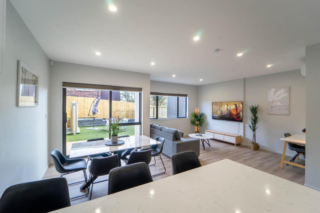 Modern Sunnyhills Town House Villa Auckland Luaran gambar